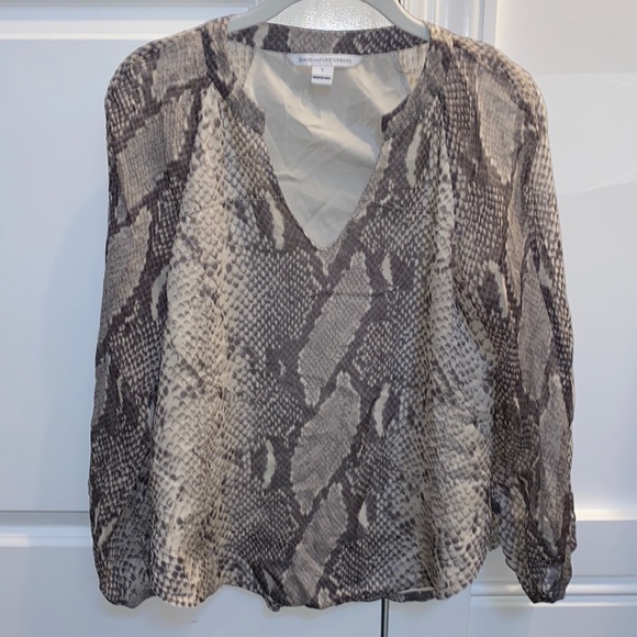 Diane von furstenberg snake skin print top - Picture 1 of 5